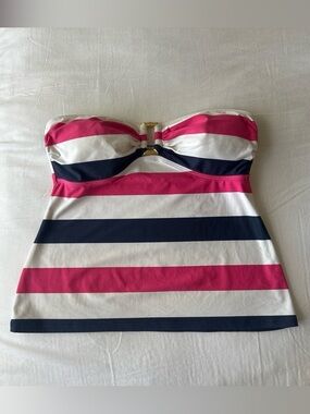 Ralph Lauren Striped Tankini Top